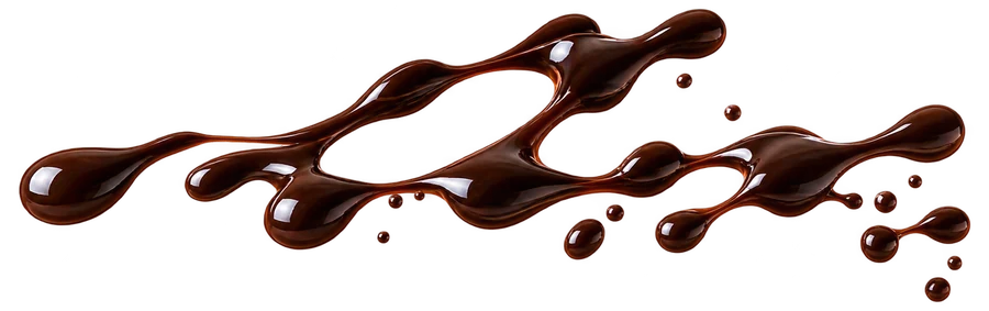 Chocolate drizzle